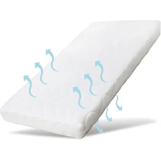 Ehrenkind® Kindermatratze Pur | Baby Matratze 90x180 Standard 100 by Oeko-TEX | Babymatratze 90x180 aus hochwertigem Schaum und Hygienebezug