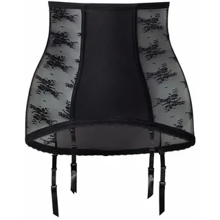PETITE FLEUR GOLD Strapsgürtel Damen schwarz Gr.48