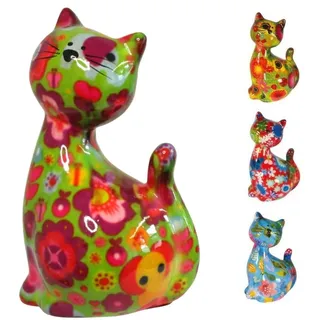 netproshop Spardose Katze Caramel aus Keramik Pomme Pidou Größe S ca. 8x7x13 cm, Auswahl:Elephant