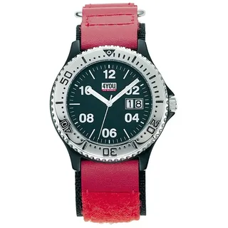 4YOU Kinder Jugend Armbanduhr 4.3803 Armband mit Klettverschluss UVP 59,90