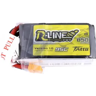 Tattu Modellbau-Akkupack (LiPo) 850 mAh Zellen-Zahl: 4 95 C Softcase XT30