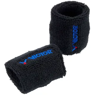 Victor Wristband-Armbänder schwarz Einheitsgröße