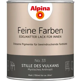 Alpina Feine Farben Lack 750 ml No. 33 stille des vulkans