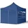 3 x 3 m inkl. 4 Seitenteile blau 582633