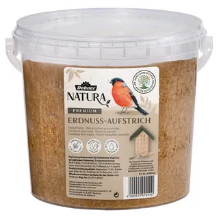 dehner natura premium Wildvogelfutter, Erdnuss-Aufstrich, 2 kg