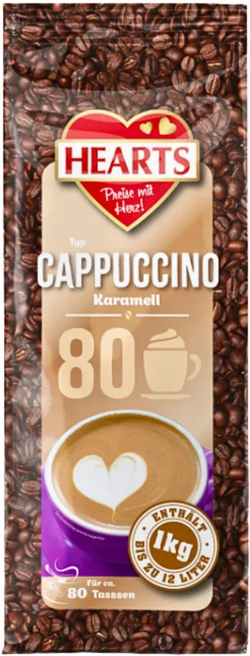HEARTS Cappuccino Karamell 1kg