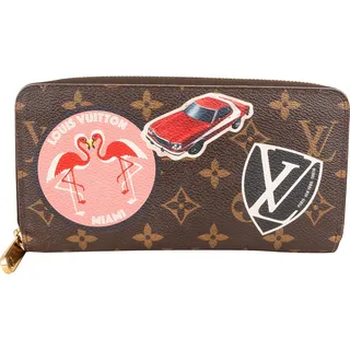 Louis Vuitton Louis Vuitton Monogram Canvas Illustre World Tour Race Zippy Wallet Koffer24