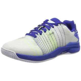 Kempa Herren Attack Two Contender Handballschuhe, Weiß (Blanc/Bleu Nuit 02), 45 EU - 45 EU