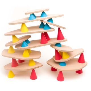 OPPI TOYS - Piks Stapelspielzeug Set medium