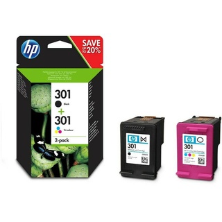 Original HP Multipack 301 Black + Color NEU+OVP fabrikfrisch
