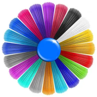 Sinzau 16,5 Fuß pro Stück - Insgesamt 330 Fuß, 3D-Stift Filament Minen PLA, Laufen 3D-Druck Stift Filament 1,75 mm, 20 Farben (Einweg)