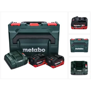 18 V 2 x 5,5 Ah + Schnellladegerät + metaBox 685077000