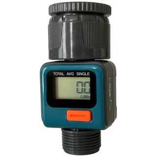 Daygreen Digitaler Wasserzähler DH-WT004, mit Adapter 1" u. 3/4"