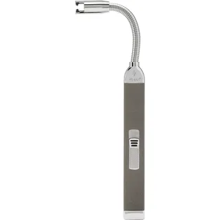 ZIPPO, wiederaufladbares Stabfeuerzeug mit flexiblem Hals, Pebble, Lichtbogenflamme, inkl. USB-Ladekabel