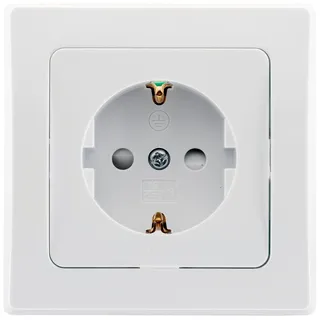 ChiliTec Schuko-Steckdose Unterputz Weiß