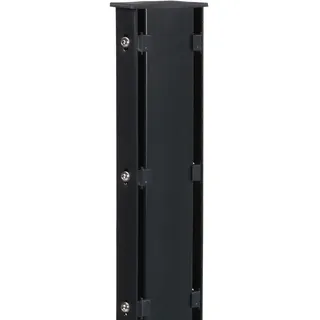 Floraworld Gabionenpfosten 120 mm x 40 mm Anthrazit 240 cm