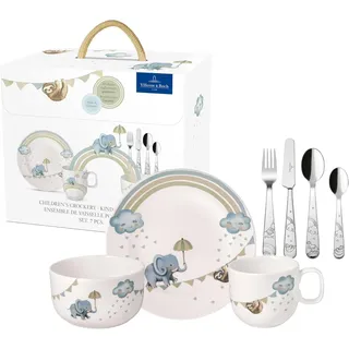 Villeroy & Boch Walk like an Elephant Kindergeschirr Set 7-teilig