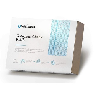 Verisana Östrogen Check Plus – Hormonspeicheltest auf Östrogene (Östradiol, Östriol, Östron) & Progesteron – Östrogenmangel feststellen – Wechseljahresbeschwerden