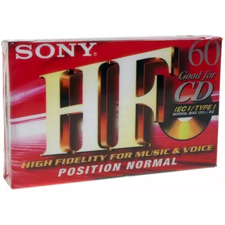 Sony - Audio Cassette, Low Noise, 60 Minuten