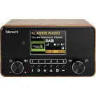 Albrecht DR 866 Tischradio DAB+, FM AUX, Bluetooth®, DAB+, UKW Fühlbare Tasten, Sprachausgabe, Wec