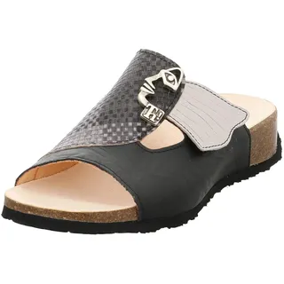 Lederfutter Slipper, Schwarz Kombi 0090, 43 EU