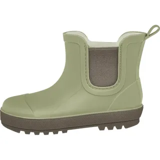 Playshoes Regenstiefel Halbschaft uni Grün 22