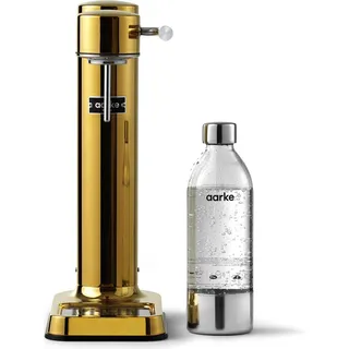 gold + PET-Flasche