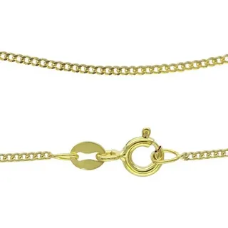 Firetti Panzerkette Schmuck Geschenk Gold 333 oder 585 Collierkette in mehreren Breiten, Made in Germany gelb|goldfarben 60 | 1,2 mm