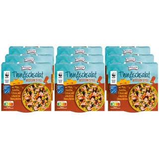 Dreimaster Thunfischsalat Western Style 160 g, 9er Pack