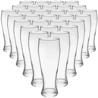 VAN WELL Weizenbiergläser (geeicht) 30er Set