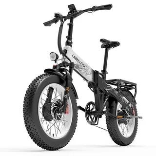 LANKELEISI X2000MAX Elektrofahrrad 48V 20AH SAMSUNG Akku E-Bike 2000W Dual Motor