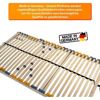 Lattenrost MULTIRA 28 Federleisten Kopf/Fußteil verstellbar 100 x 200 cm