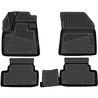 Element Gummimatten passgenaue Fußmatten, Peugeot 3008 2016-4tlg