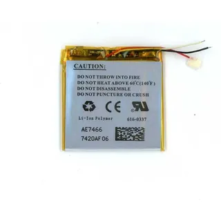 Batterie mit Werkzeug 400 mAh für iPod Nano 3G