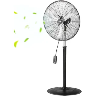 Vevor 67 cm Standventilator Schwarz