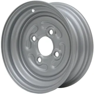 trailer parts4u Caravan Pkw Anhänger Stahlfelge Felge Anhängerfelge 3.50 x 10 Zoll ET 0 LK 4x100 440kg (Satz)