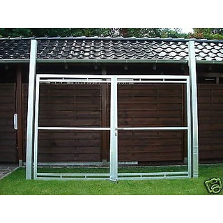 Einfahrtstor Hoftor Gartentor 4.00m x 2.00m für eine bauseitige Holzfüllung Tor