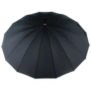 Doppler Regenschirm London Langschirm Schwarz