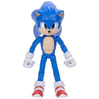 Sonic 423974 3 Movie 12,7 cm The Hedgehog Actionfiguren, Blau, 13cm