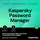 Kaspersky Kaspersky Password Manager