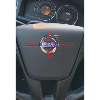 Lenkrad Volvo Original Emblem Zeichen Logo Airbag V40 S60 V60 XC60 V70 XC70 S80