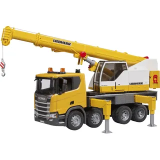 Bruder Scania Super 560R Liebherr Kran-LKW mit L+S Modul