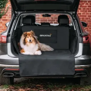 Rudelkönig Kofferraumschutz - Wasserabweisend & Pflegeleicht - Auto Hundedecke mit Aufbewahrungstasche - Universale Schutzmatte für Hunde