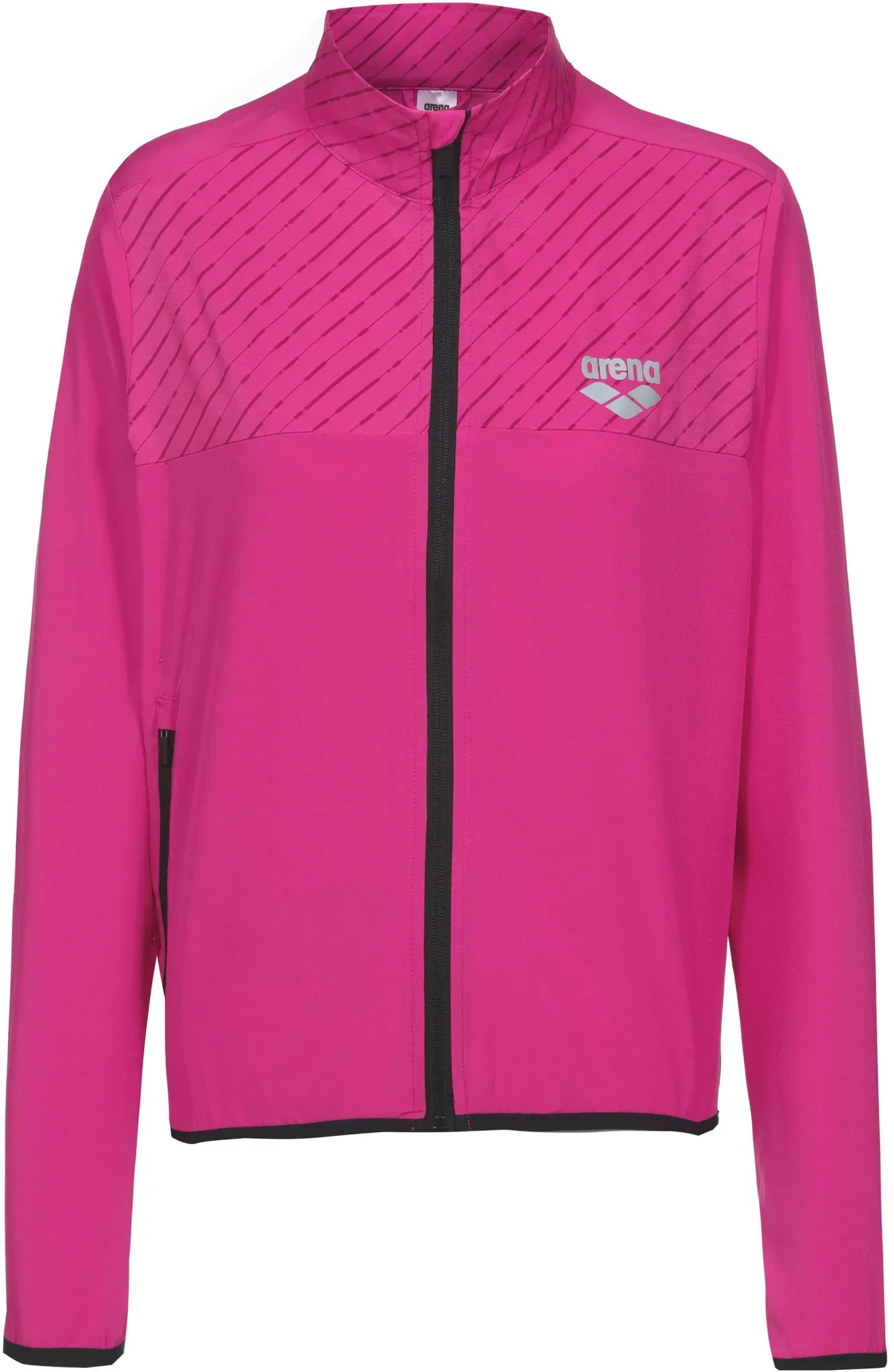 Arena Laufjacke Damen in rosa, Größe L - blau