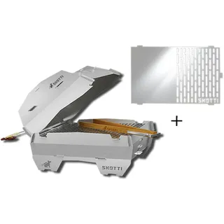 Grill 2.0 inkl. Cap, Plancha und Gasschlauch