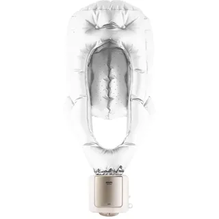 Krups Trockenhaube, 2 Temperaturstufen, Kaltluft-Funktion, Für voluminöses Haar, Langes Kabel, Aufbewahrungstasche, 600 Watt, Weiß, CF6000N1