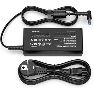 BIUBOTY Netzteil 65W 45W für Hp Laptop Ladekabel Elitebook 840 850 G8 Pavilion X360 11 13 14 15 17 Envy Probook 430 450 250 G3 G4 G5 G6 G7 Stream 741727-001 Charger Ladegerät Notebook 19.5V 3.33A