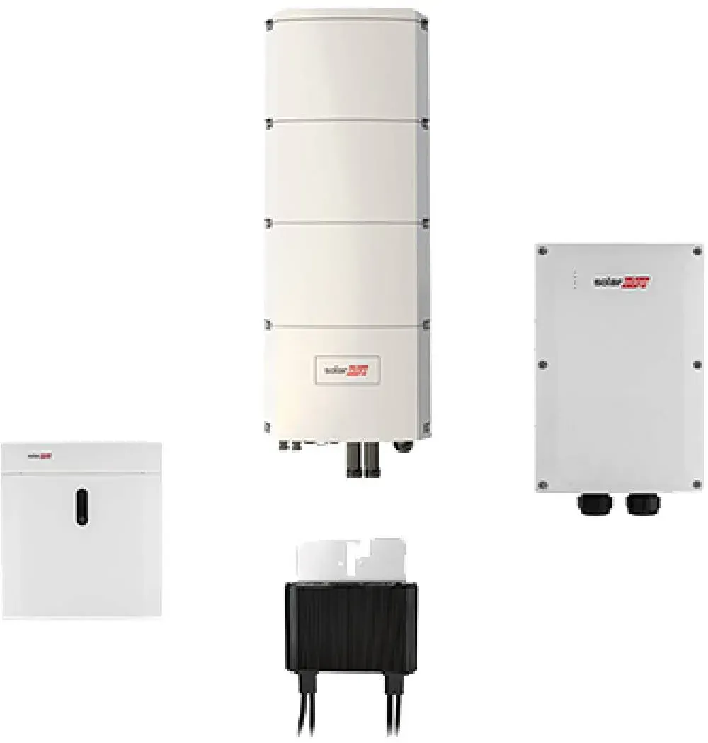 SolarEdge SE8K-RWB mit S440 und Home Battery Solarspeicher, 4,6 kWh
