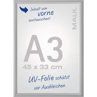 Maul Klapprahmen Standard silber 33,0 x 45,0 cm