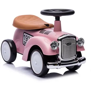 Lemodo Rutschauto ab 1 Jahr, Kinderauto im Retrodesign, Kinderfahrzeug mit Hupe